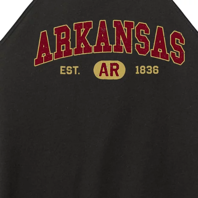 Arkansas Classic Collegiate Varsity Style Cozy Arkansas Women’s Perfect Tri Rocker Tank