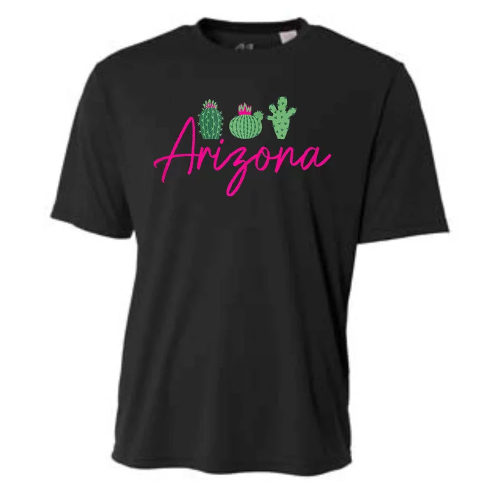 Arizona Cactus Cute Az Pride Cooling Performance Crew T-Shirt