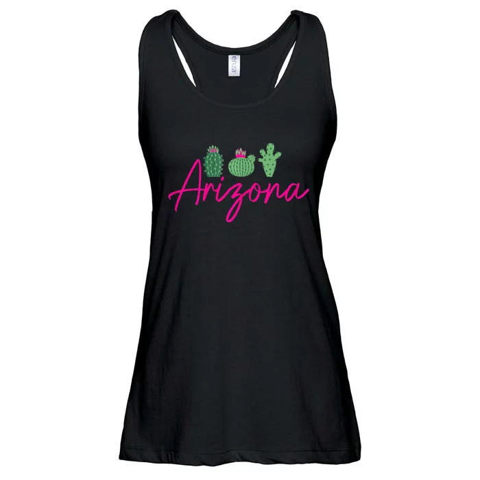 Arizona Cactus Cute Az Pride Ladies Essential Flowy Tank