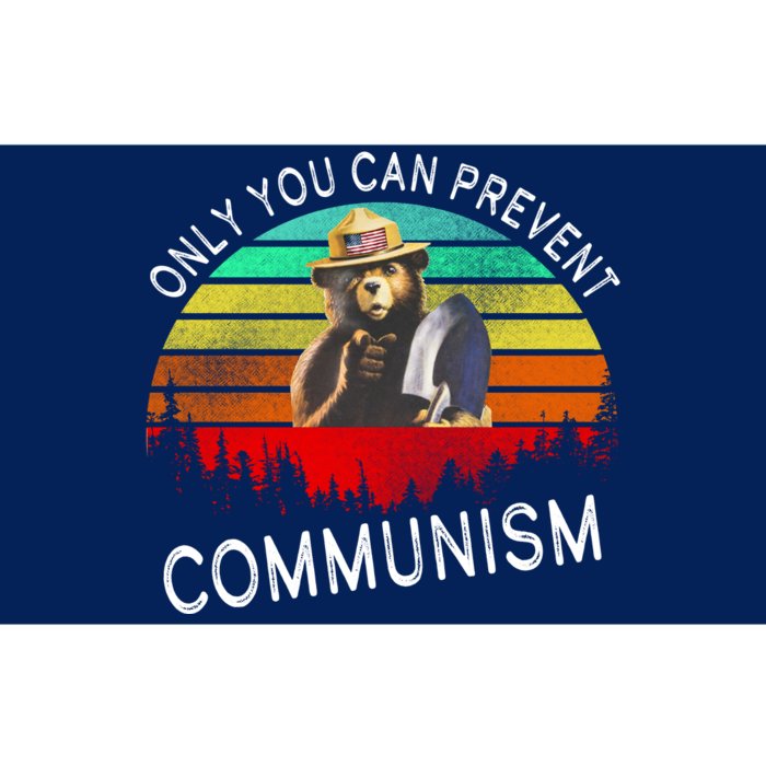 Anti Communism Capitalism Antisocialist Bear Bumper Sticker