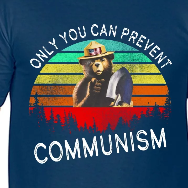 Anti Communism Capitalism Antisocialist Bear Comfort Colors T-Shirt