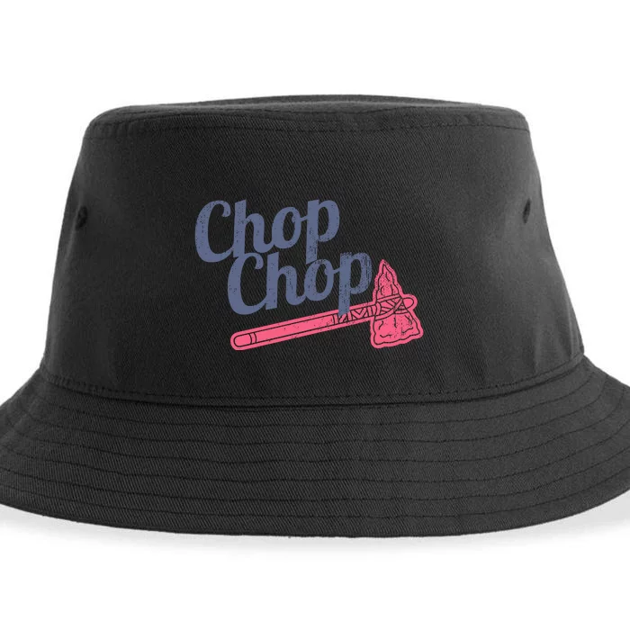 Atlanta Chop Chop Baseball Team Sustainable Bucket Hat