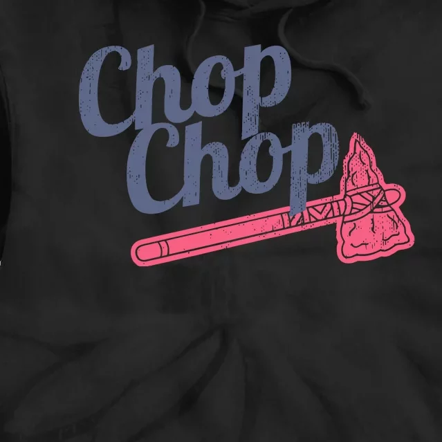 Atlanta Chop Chop Baseball Team Tie Dye Hoodie