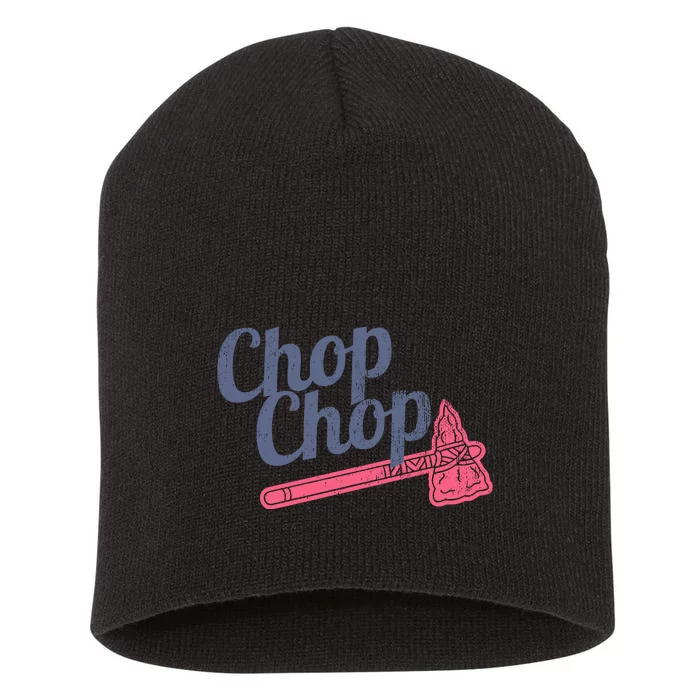 Atlanta Chop Chop Baseball Team Short Acrylic Beanie