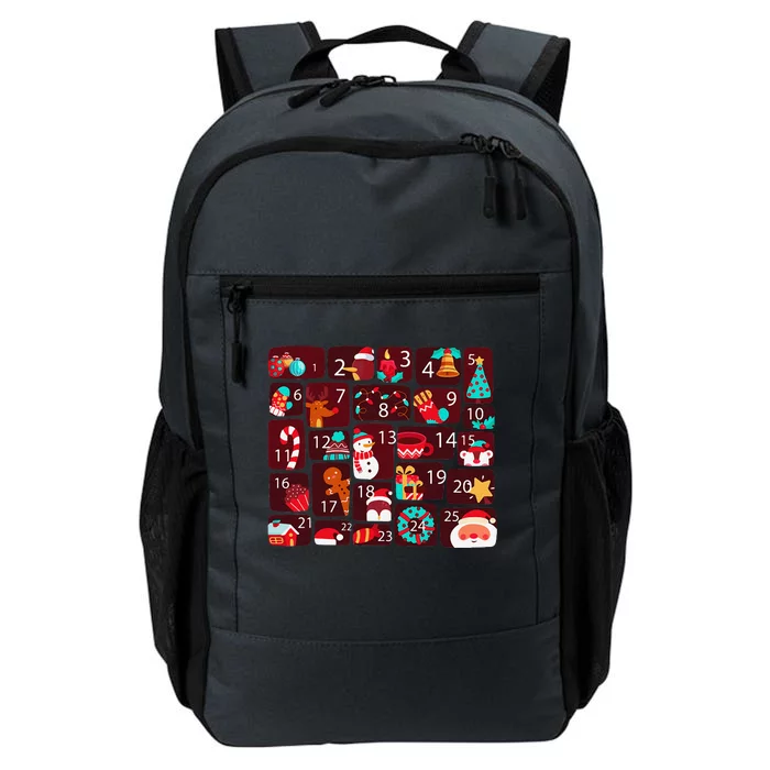 Advent Calendar Count Down Christmas Funny Matching Daily Commute Backpack