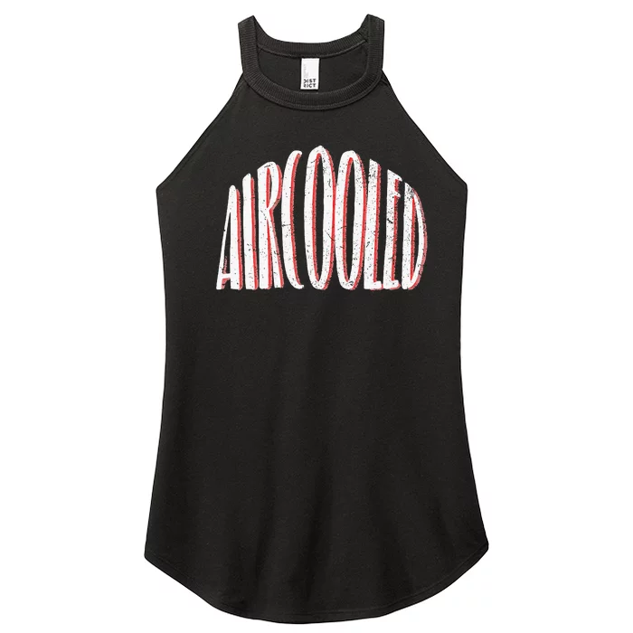 Air Cooled Classic Car Culture Women’s Perfect Tri Rocker Tank