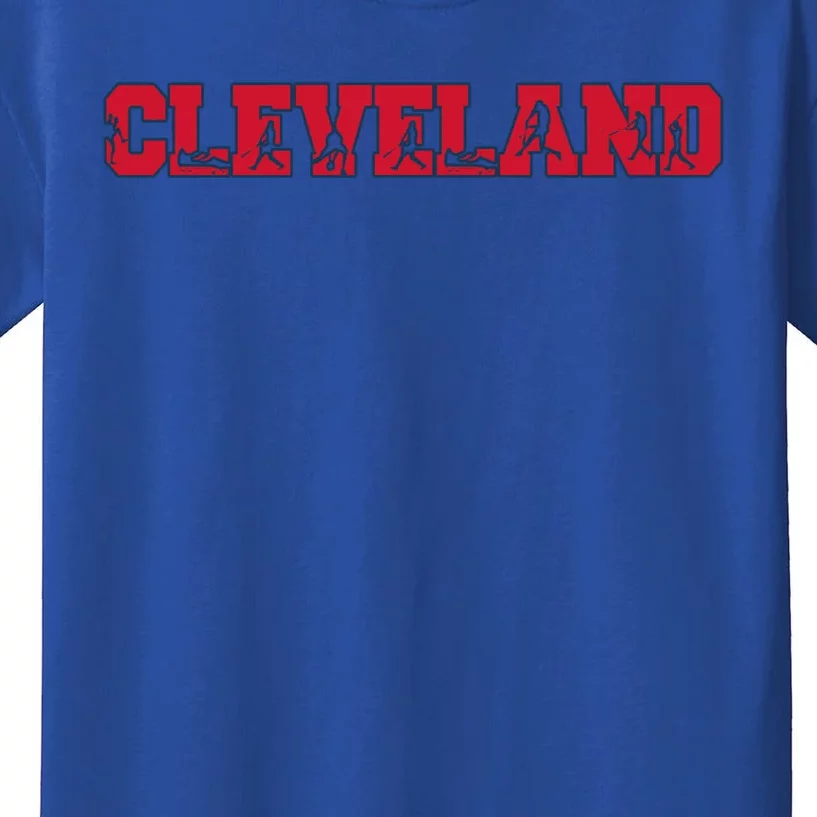 American City Cleveland Baseball Lover Cool Gift Kids T-Shirt