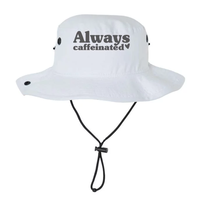 Always Caffeinated Coffee Lover Cute Legacy Cool Fit Booney Bucket Hat