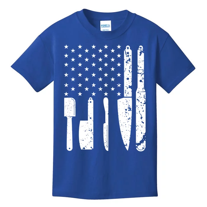 American Cook Chef Gift Kids T-Shirt