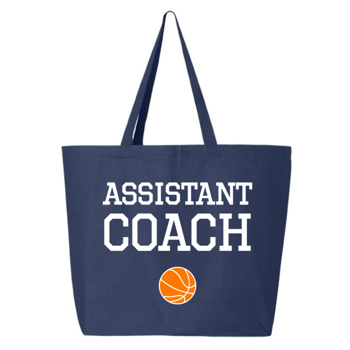 Assistant Coach Cool Gift Basketball Cute Gift 25L Jumbo Tote