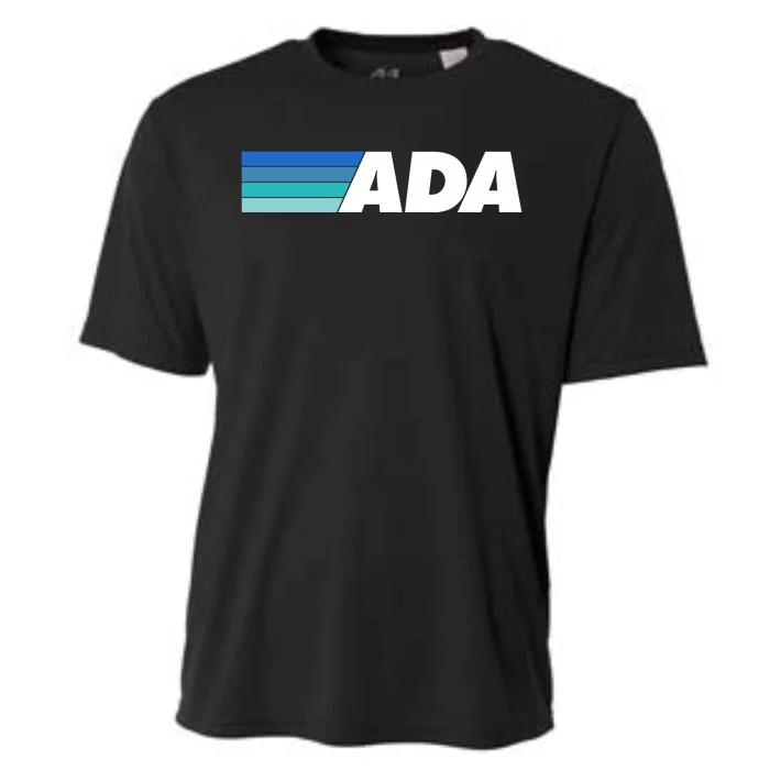 Ada Cardano Cryptocurrency Logo Cooling Performance Crew T-Shirt