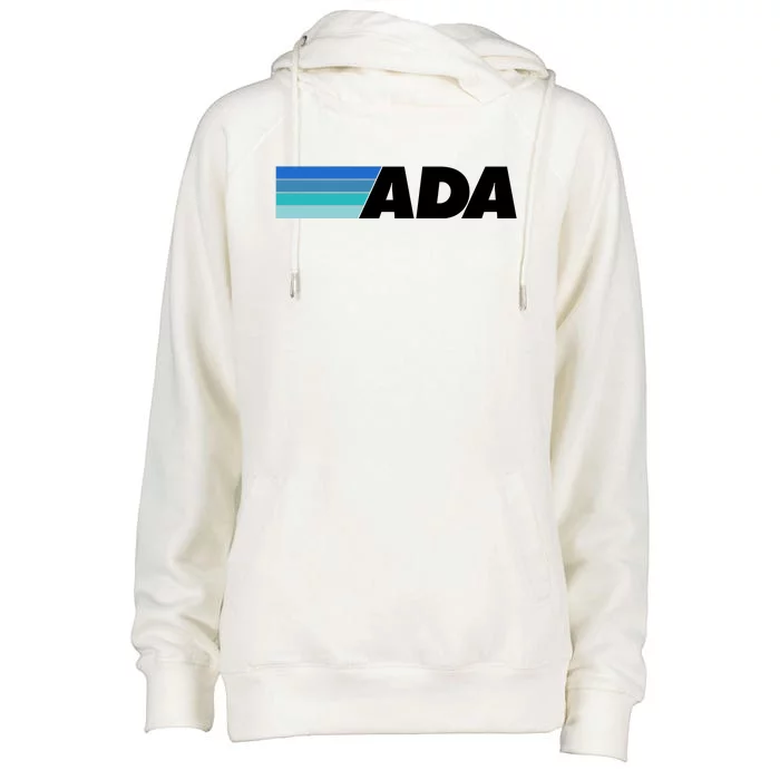 Ada Cardano Cryptocurrency Logo Womens Funnel Neck Pullover Hood