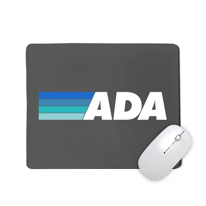 Ada Cardano Cryptocurrency Logo Mousepad