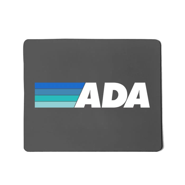 Ada Cardano Cryptocurrency Logo Mousepad