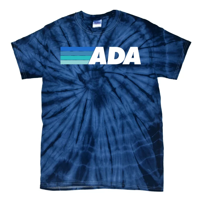 Ada Cardano Cryptocurrency Logo Tie-Dye T-Shirt