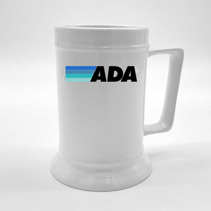 Ada Cardano Cryptocurrency Logo Front & Back Beer Stein