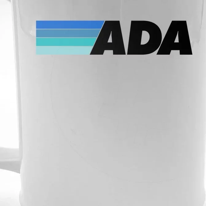 Ada Cardano Cryptocurrency Logo Front & Back Beer Stein