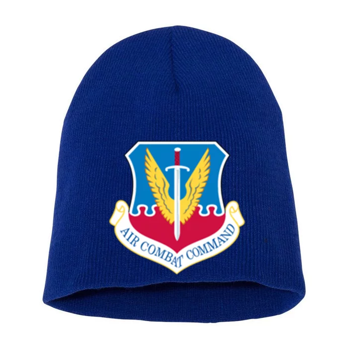 Air Combat Comd Veteran Proud U S Air Force Veterans Day Gift Short Acrylic Beanie