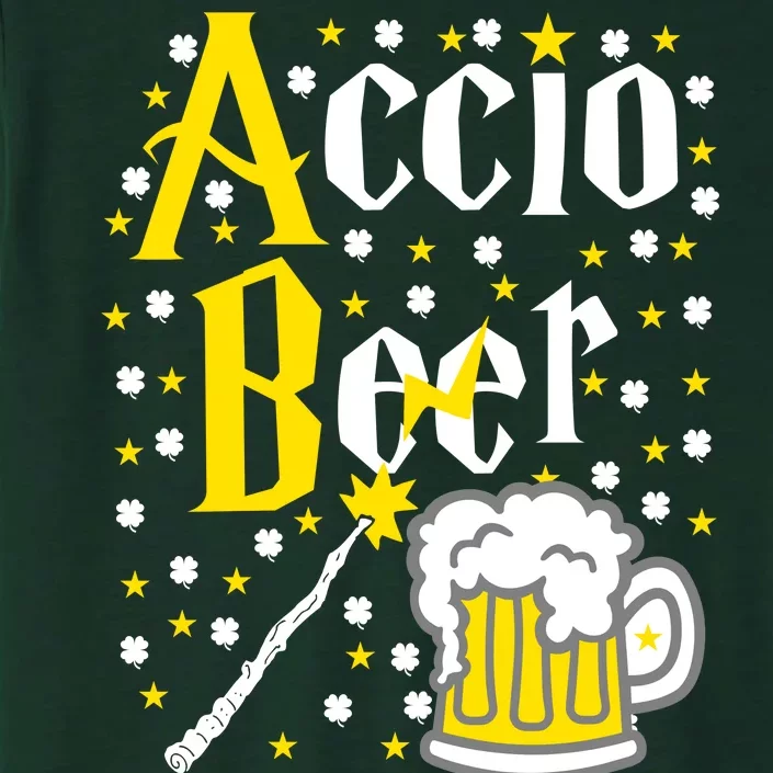 Accio Beer Wizard Wand Funny St Patrick's Day ChromaSoft Performance T-Shirt