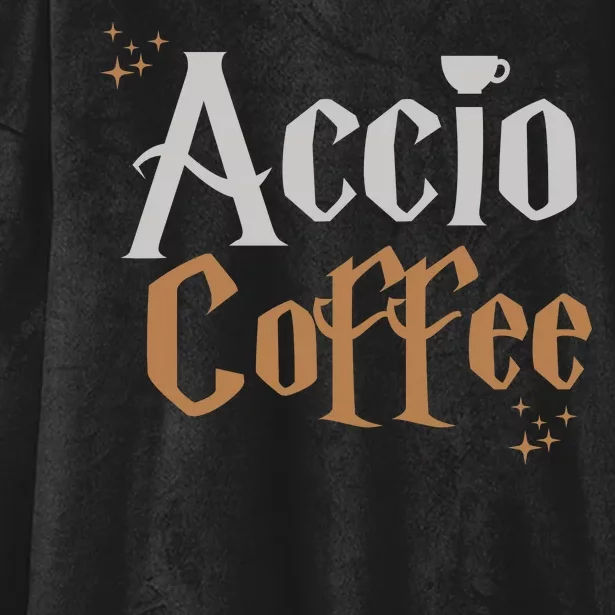 Accio Coffee Hooded Wearable Blanket