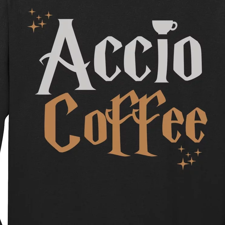 Accio Coffee Tall Long Sleeve T-Shirt