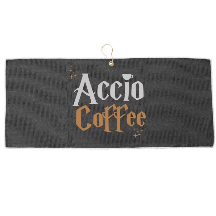 Accio Coffee Large Microfiber Waffle Golf Towel