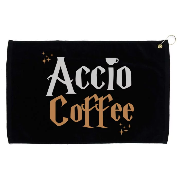 Accio Coffee Grommeted Golf Towel