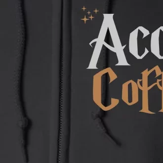 Accio Coffee Full Zip Hoodie