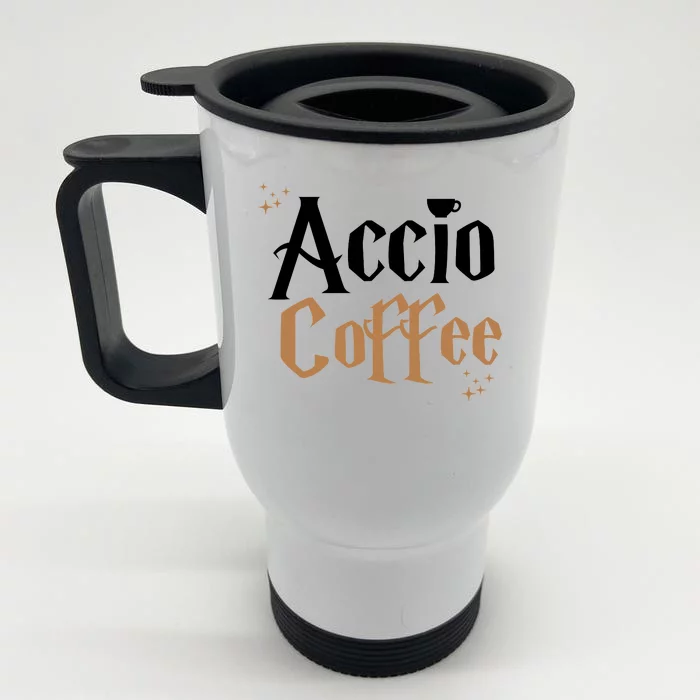 Accio Coffee Front & Back Stainless Steel Travel Mug