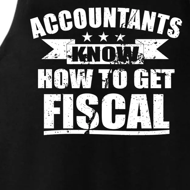 Accountants Know How To Get Fiscal Ladies Tri-Blend Wicking Tank