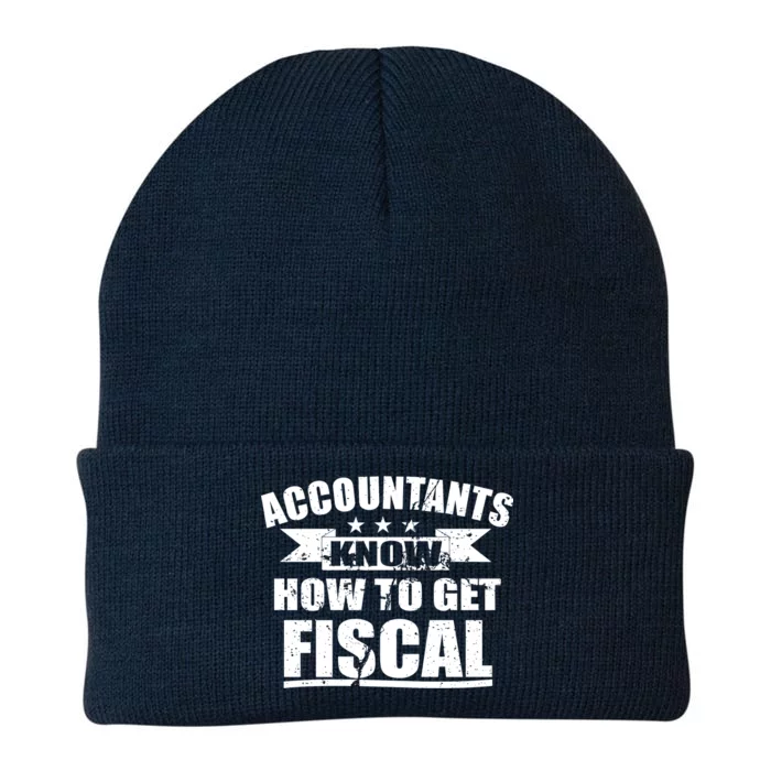 Accountants Know How To Get Fiscal Knit Cap Winter Beanie