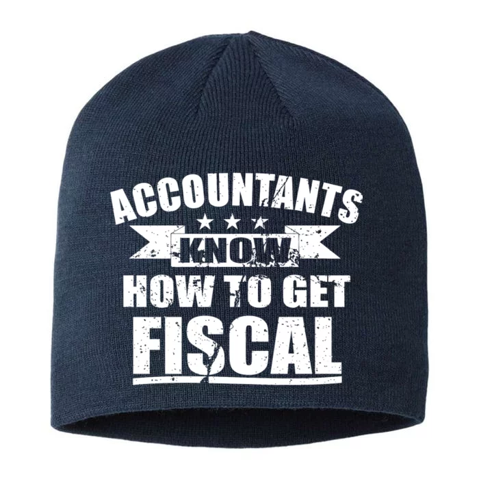 Accountants Know How To Get Fiscal 8 1/2in Sustainable Knit Beanie