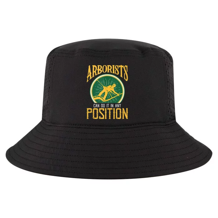 Arborists Can Do It In Any Position Arborist Cool Comfort Performance Bucket Hat