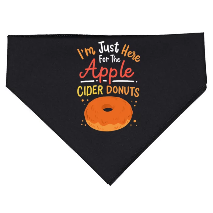 Apple Cider Donuts Apple Picking USA-Made Doggie Bandana