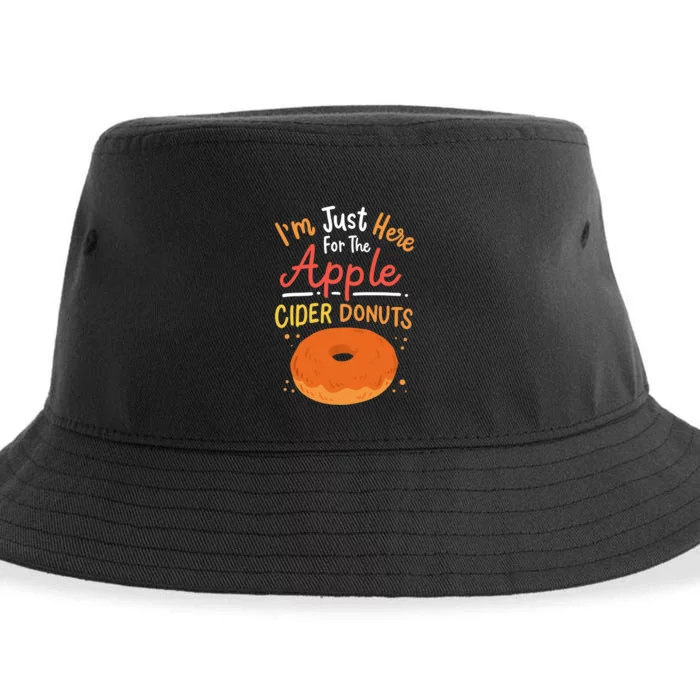 Apple Cider Donuts Apple Picking Sustainable Bucket Hat