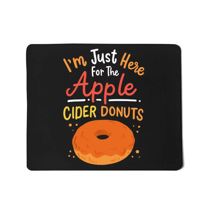 Apple Cider Donuts Apple Picking Mousepad