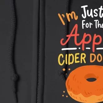 Apple Cider Donuts Apple Picking Full Zip Hoodie