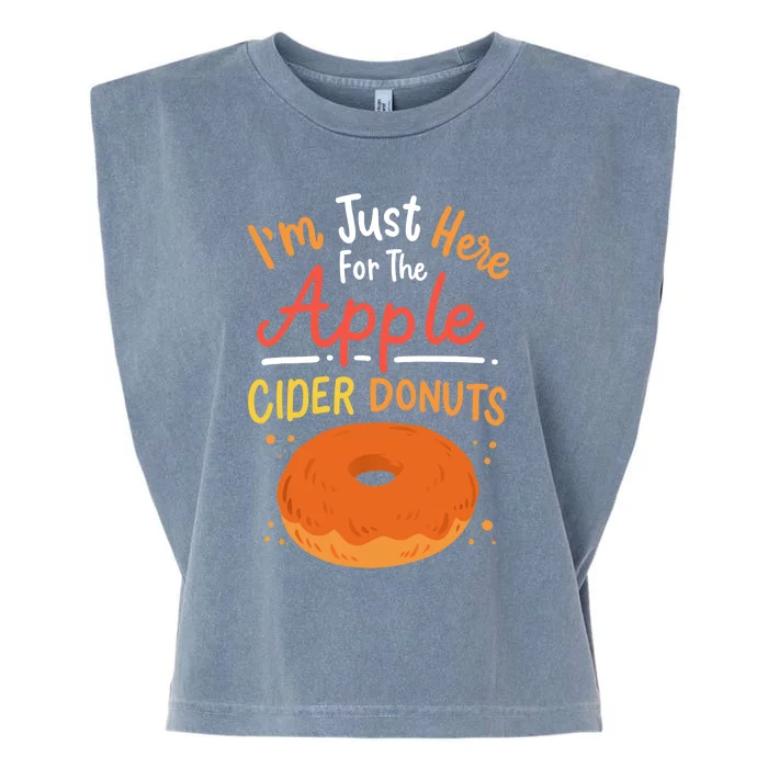 Apple Cider Donuts Apple Picking Garment-Dyed Women's Muscle Tee