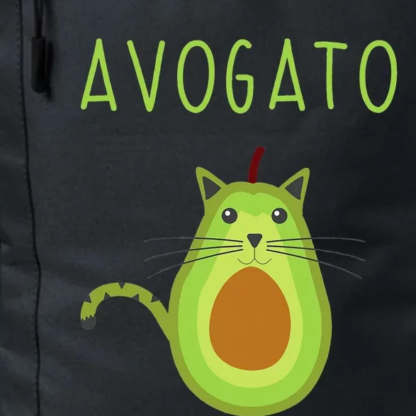 Avogato Cinco De Mayo Gift Cinco De Meow Cat Avocado Daily Commute Backpack