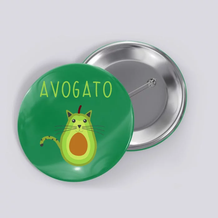 Avogato Cinco De Mayo Gift Cinco De Meow Cat Avocado Button