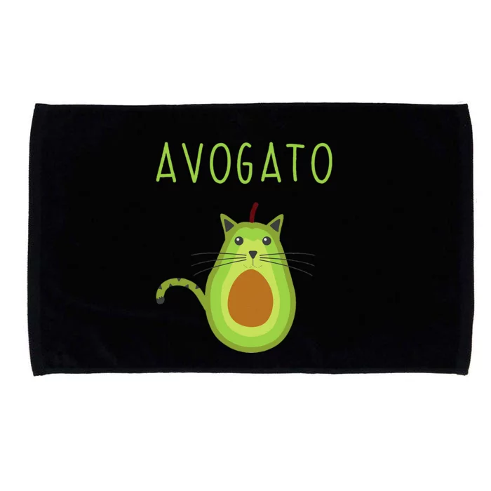 Avogato Cinco De Mayo Gift Cinco De Meow Cat Avocado Microfiber Hand Towel