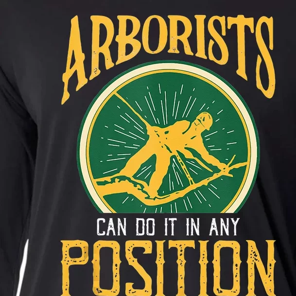 Arborists Can Do It In Any Position Arborist Cooling Performance Long Sleeve Crew