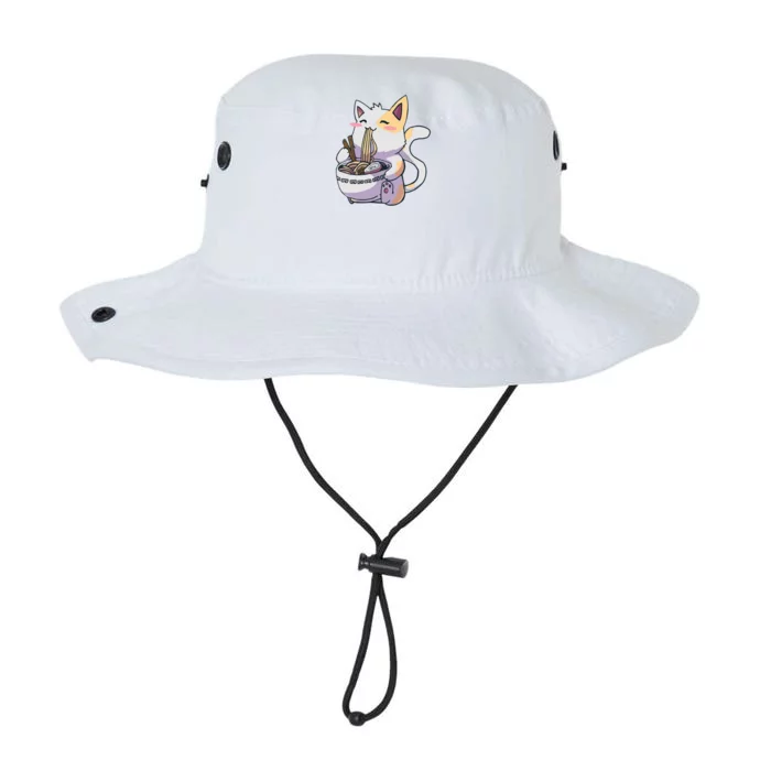 Anime Cat Eating Ramen Legacy Cool Fit Booney Bucket Hat