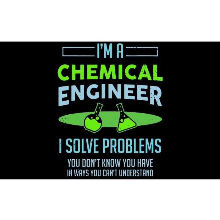 A Chemical Engineer I Solve Problems Chemical Engineering Bumper Sticker