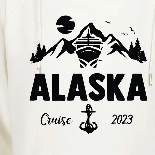 Alaska Cruise Family Cruise Matching Womens Funnel Neck Pullover Hood