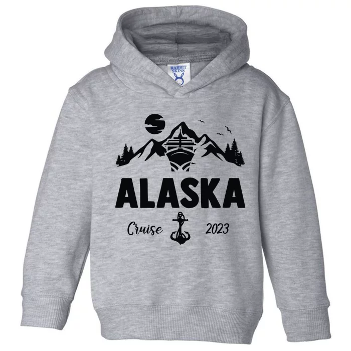 Alaska Cruise Family Cruise Matching Toddler Hoodie