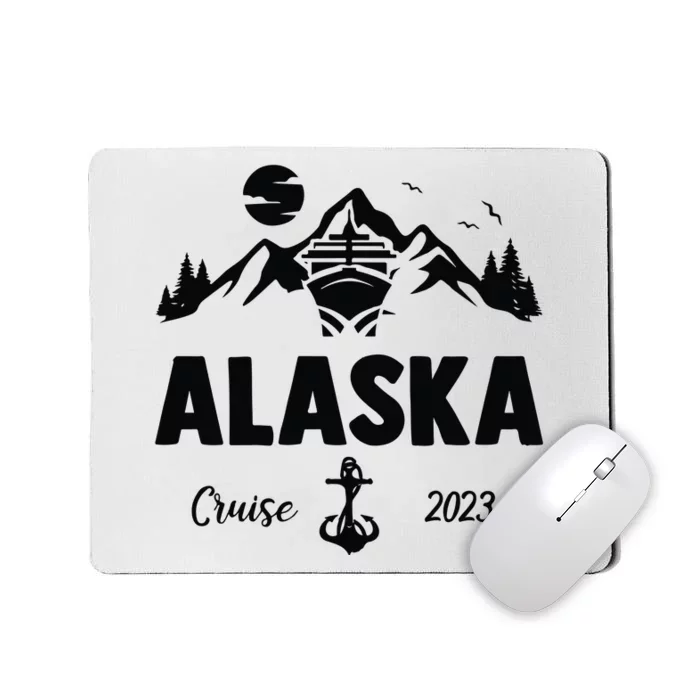 Alaska Cruise Family Cruise Matching Mousepad