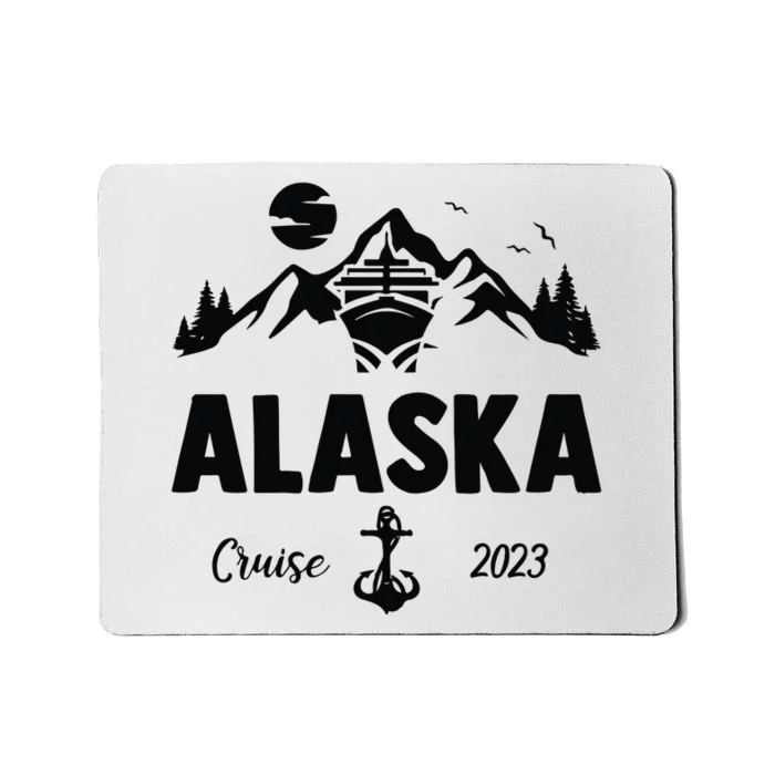 Alaska Cruise Family Cruise Matching Mousepad