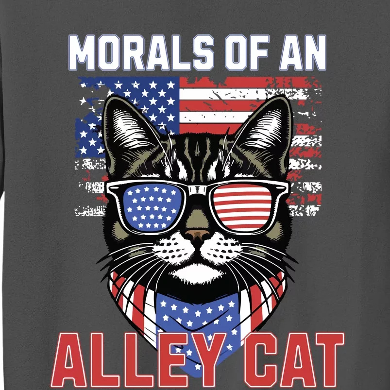 Alley Cat Funny Debate Election Presidential Debate Tall Sweatshirt