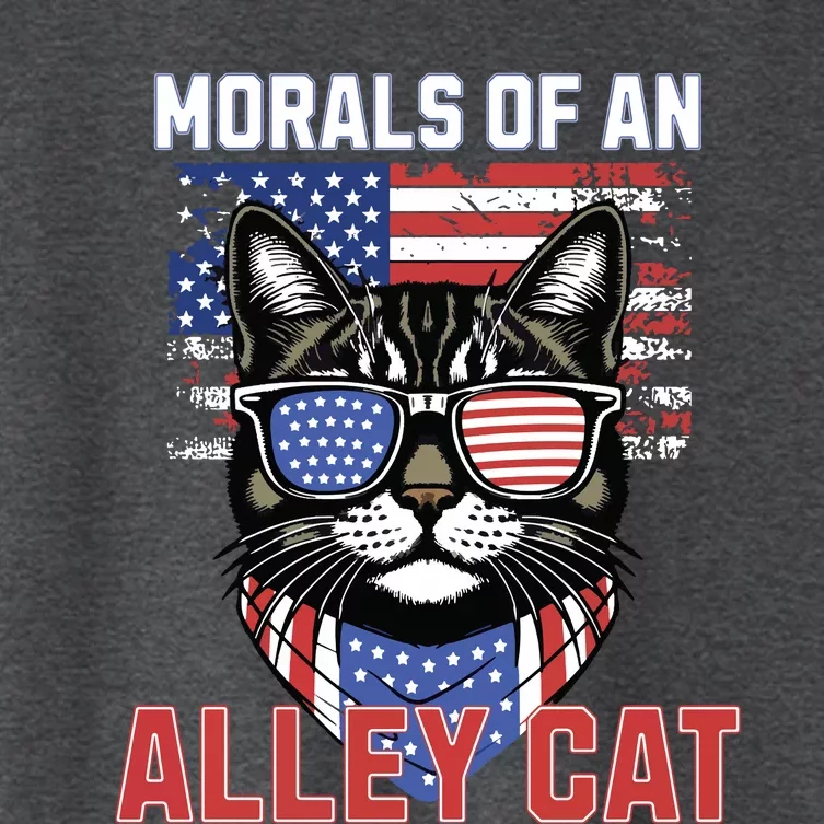 Alley Cat Funny Debate Election Presidential Debate Women's Crop Top Tee